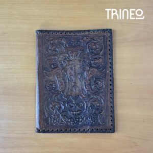 PORTA CUADERNO CUERO