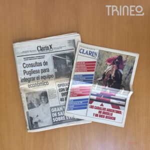 DIARIO CLARÍN DOMINGO ABRIL 1982