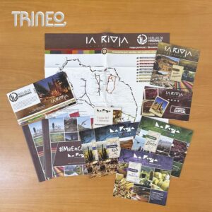 LOTE FOLLETOS LA RIOJA