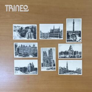 LOTE POSTALES BRUSELAS VINTAGE X 8