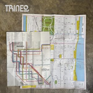 MAPAS NEW YORK X 2 AÑOS 60
