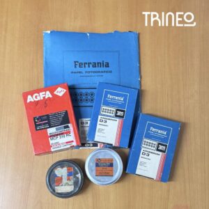 LOTE PAPELES FOTOGRAFÍA VINTAGE