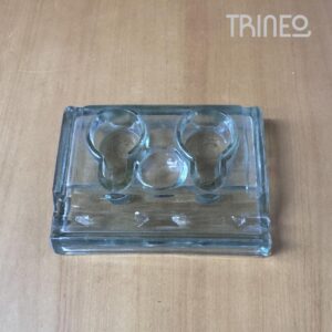TINTERO VIDRIO ORGANIZADOR ESCRITORIO (18CM ANCHO)
