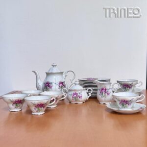JUEGO DE TÉ  CON 6 TAZAS