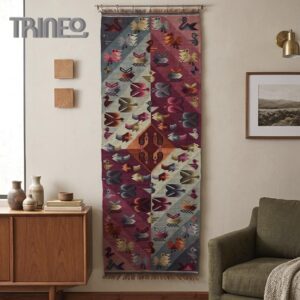 TAPIZ PERUANO - TEJIDO A MANO (1,60M X 60CM)